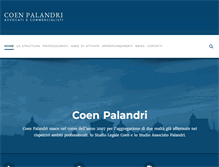 Tablet Screenshot of coenpalandri.it